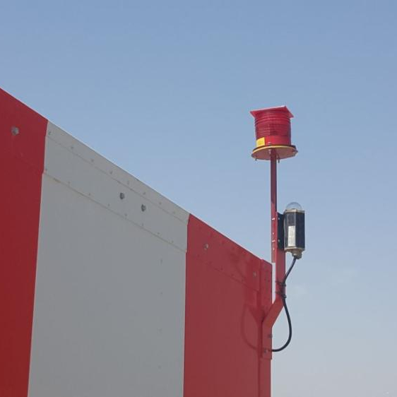 Solar Obstruction Light for Aman Airport