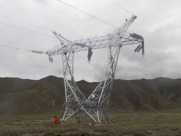 Aircraft Warning Light System for 550KV High Voltage Power Line/Transmission Tower