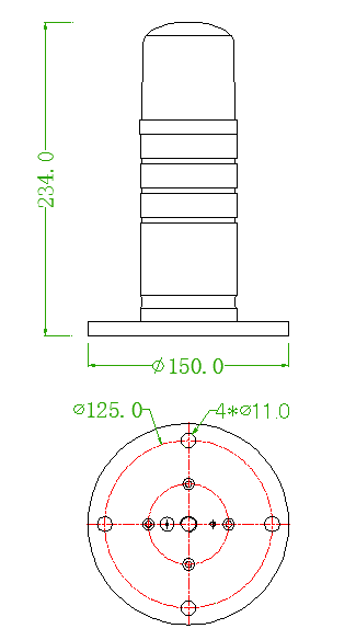 CK-11L Low Intensity Aviation Obstruction Light type B